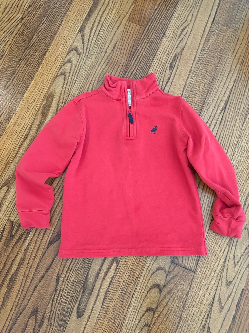 The Beaufort Bonnet Company Red Hayward half zip